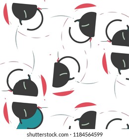 Simple vector illustration. Abstract geometric background pattern