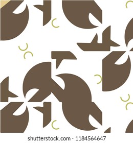 Simple vector illustration. Abstract geometric background pattern