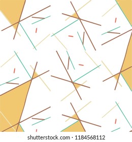 Simple vector illustration. Abstract geometric background pattern