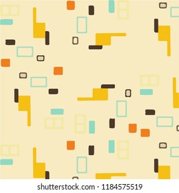Simple vector illustration. Abstract geometric background pattern