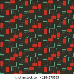 Simple vector illustration. Abstract geometric background pattern