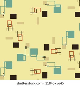 Simple vector illustration. Abstract geometric background pattern