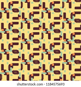 Simple vector illustration. Abstract geometric background pattern