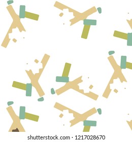 Simple vector illustration. Abstract geometric background pattern