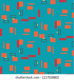 Simple vector illustration. Abstract geometric background pattern