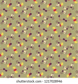 Simple vector illustration. Abstract geometric background pattern