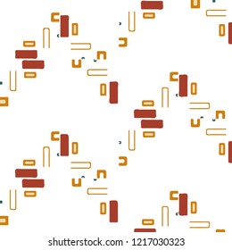 Simple vector illustration. Abstract geometric background pattern
