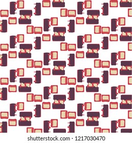 Simple vector illustration. Abstract geometric background pattern