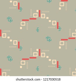 Simple vector illustration. Abstract geometric background pattern