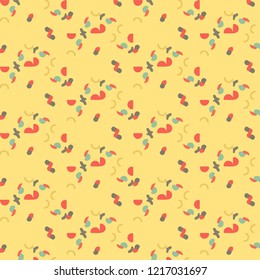 Simple vector illustration. Abstract geometric background pattern