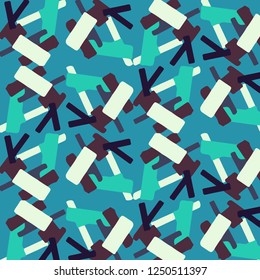 Simple vector illustration. Abstract geometric background pattern