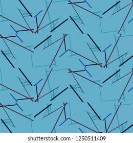 Simple vector illustration. Abstract geometric background pattern