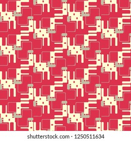 Simple vector illustration. Abstract geometric background pattern