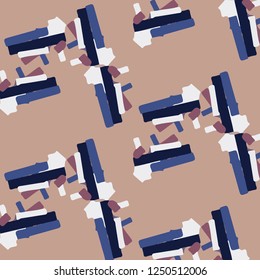 Simple vector illustration. Abstract geometric background pattern