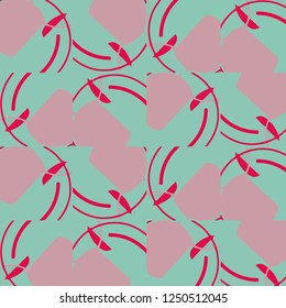 Simple vector illustration. Abstract geometric background pattern