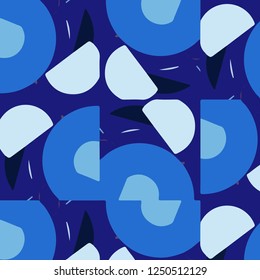 Simple vector illustration. Abstract geometric background pattern