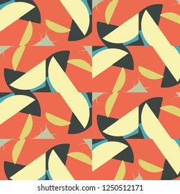 Simple vector illustration. Abstract geometric background pattern