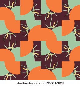 Simple vector illustration. Abstract geometric background pattern