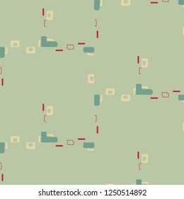 Simple vector illustration. Abstract geometric background pattern