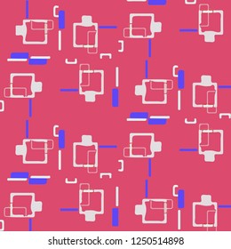 Simple vector illustration. Abstract geometric background pattern