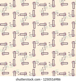 Simple vector illustration. Abstract geometric background pattern