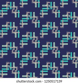 Simple vector illustration. Abstract geometric background pattern