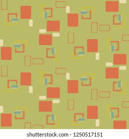 Simple vector illustration. Abstract geometric background pattern