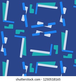 Simple vector illustration. Abstract geometric background pattern