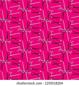 Simple vector illustration. Abstract geometric background pattern