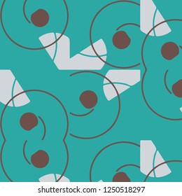 Simple vector illustration. Abstract geometric background pattern