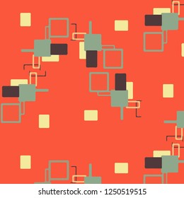 Simple vector illustration. Abstract geometric background pattern
