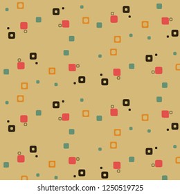 Simple vector illustration. Abstract geometric background pattern
