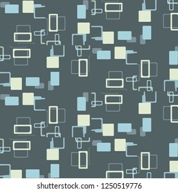 Simple vector illustration. Abstract geometric background pattern
