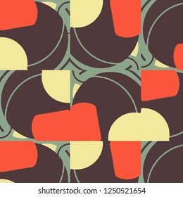 Simple vector illustration. Abstract geometric background pattern