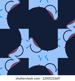 Simple vector illustration. Abstract geometric background pattern