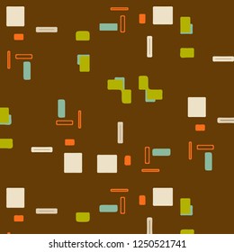 Simple vector illustration. Abstract geometric background pattern