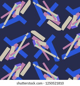 Simple vector illustration. Abstract geometric background pattern