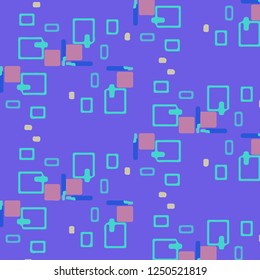 Simple vector illustration. Abstract geometric background pattern