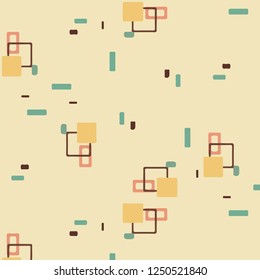 Simple vector illustration. Abstract geometric background pattern