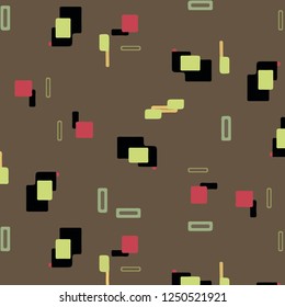 Simple vector illustration. Abstract geometric background pattern