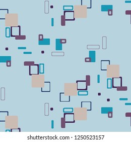 Simple vector illustration. Abstract geometric background pattern