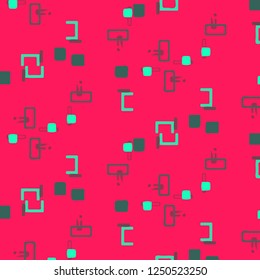 Simple vector illustration. Abstract geometric background pattern