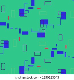 Simple vector illustration. Abstract geometric background pattern