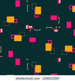 Simple vector illustration. Abstract geometric background pattern