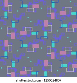 Simple vector illustration. Abstract geometric background pattern