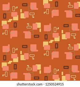 Simple vector illustration. Abstract geometric background pattern