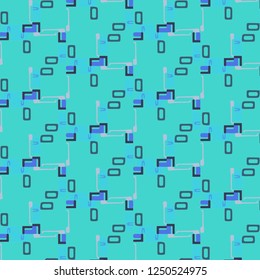 Simple vector illustration. Abstract geometric background pattern