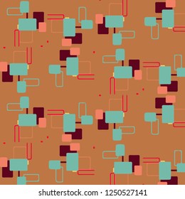 Simple vector illustration. Abstract geometric background pattern