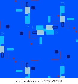Simple vector illustration. Abstract geometric background pattern