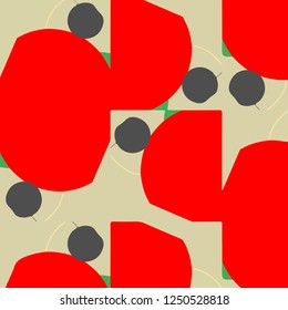 Simple vector illustration. Abstract geometric background pattern